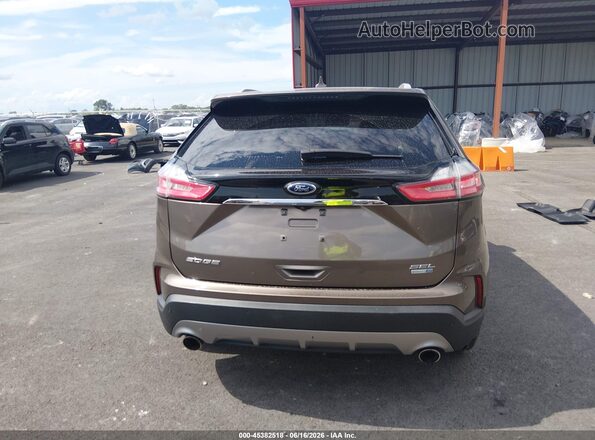 2FMPK4J92KBB00255 2019 FORD EDGE Brown 