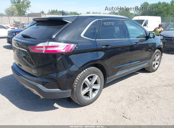 2FMPK4J92KBB17329 2019 FORD EDGE Black Rear right