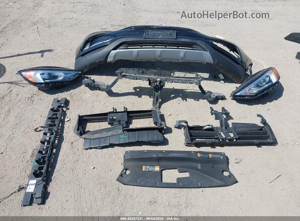 2FMPK4J92KBB17329 2019 FORD EDGE Black Instrument cluster view