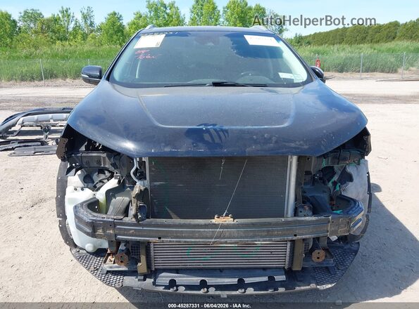 2FMPK4J92KBB17329 2019 FORD EDGE Black Rear interior view