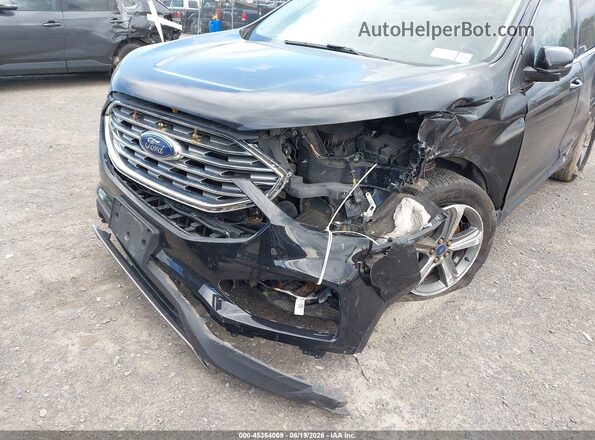 2FMPK4J92LBA22304 2020 FORD EDGE Black წინა ხედი