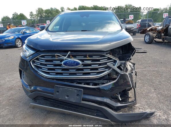 2FMPK4J92LBA22304 2020 FORD EDGE Black უკანა სალონის ხედი