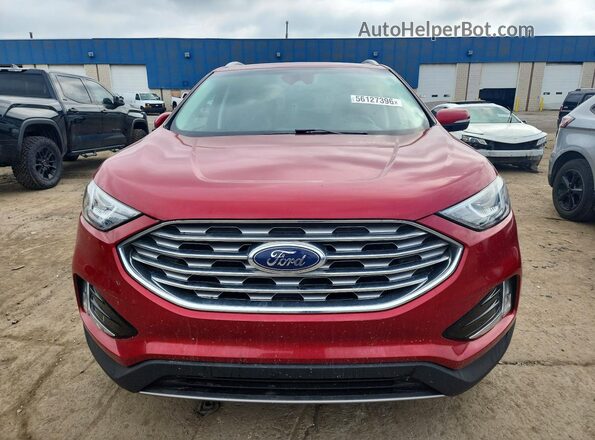 2FMPK4J92LBA32945 2020 FORD EDGE Red Вид спереду