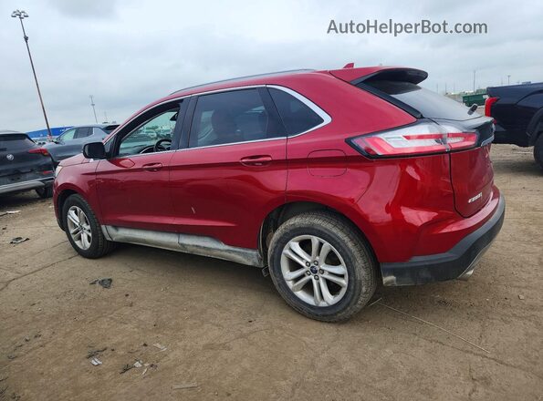 2FMPK4J92LBA32945 2020 FORD EDGE Red Задня ліва чверть