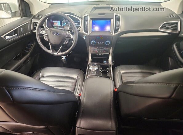 2FMPK4J92LBA44027 2020 FORD EDGE White Dashboard view
