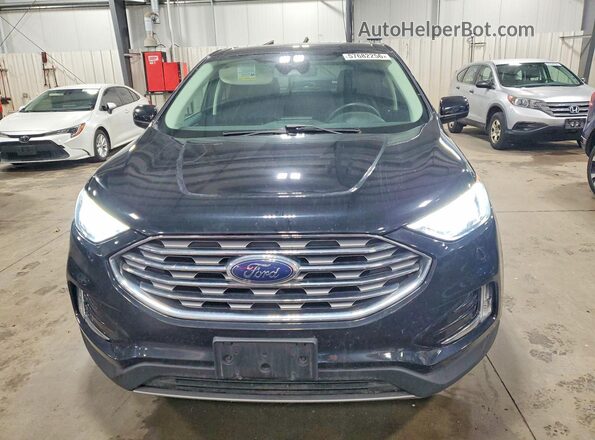 2FMPK4J92MBA24457 2021 FORD EDGE Black წინა ხედი
