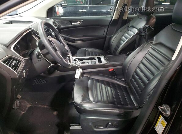 2FMPK4J92MBA24457 2021 FORD EDGE Black წინა სალონის ხედი