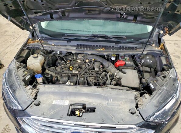 2FMPK4J92MBA24457 2021 FORD EDGE Black ძრავის განყოფილების ხედი