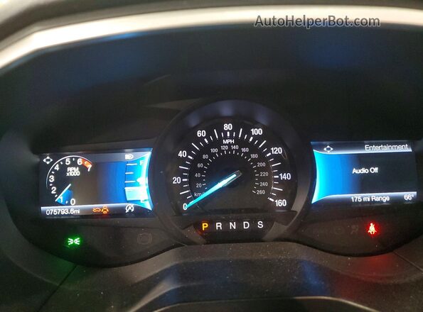 2FMPK4J92MBA24457 2021 FORD EDGE Black ხელსაწყოთა პანელის ხედი