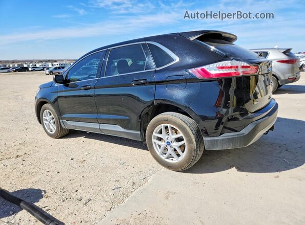 2FMPK4J92MBA34969 2021 FORD EDGE Charcoal Rear left
