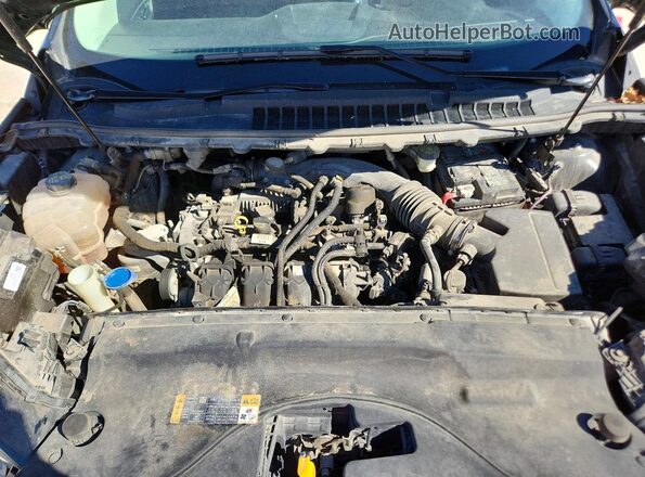 2FMPK4J92MBA34969 2021 FORD EDGE Charcoal Engine compartment view
