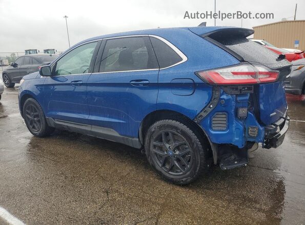 2FMPK4J92NBA72381 2022 FORD EDGE Blue 