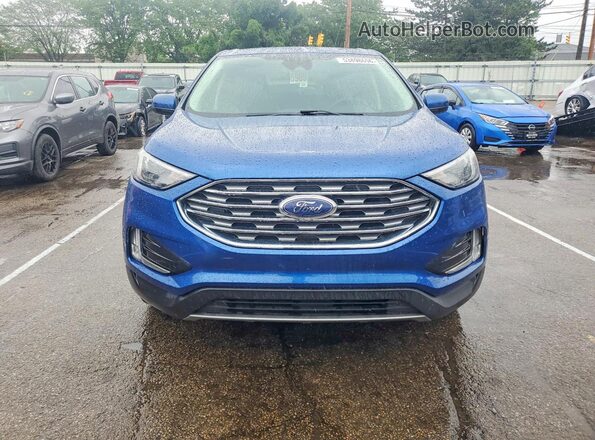 2FMPK4J92NBA72381 2022 FORD EDGE Blue 