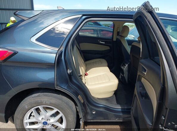 2FMPK4J92NBA93618 2022 FORD EDGE Blue Вид наклейки з VIN-кодом