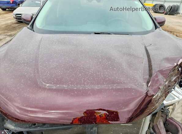 2FMPK4J92RBA99571 2024 FORD EDGE Бордовый Вид подкапотного пространства