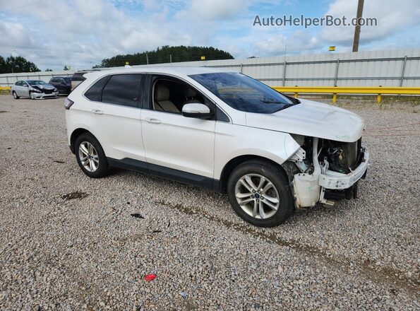 2FMPK4J93GBB88367 2016 FORD EDGE White Delantero derecho