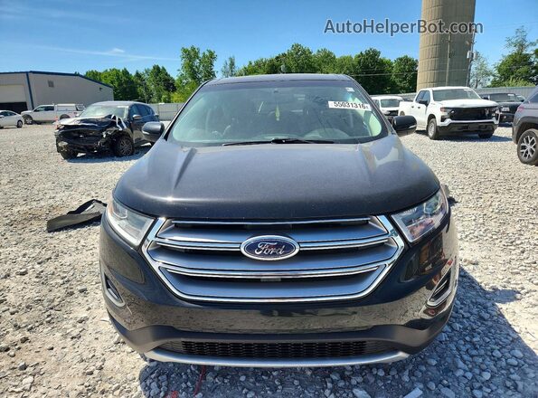 2FMPK4J93GBC10710 2016 FORD EDGE Black Front view
