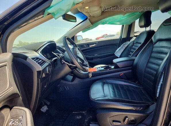 2FMPK4J93GBC10710 2016 FORD EDGE Black Front interior view