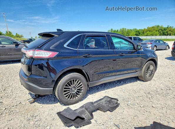 2FMPK4J93GBC10710 2016 FORD EDGE Black Rear right