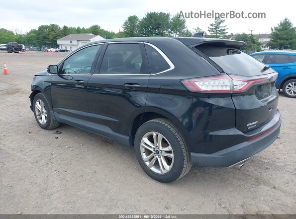 2FMPK4J93GBC16183 2016 FORD EDGE Черный Задняя левая четверть