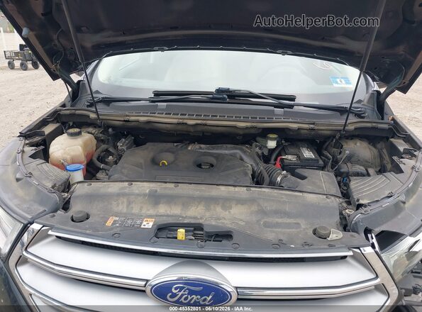 2FMPK4J93GBC16183 2016 FORD EDGE Черный Вид сзади