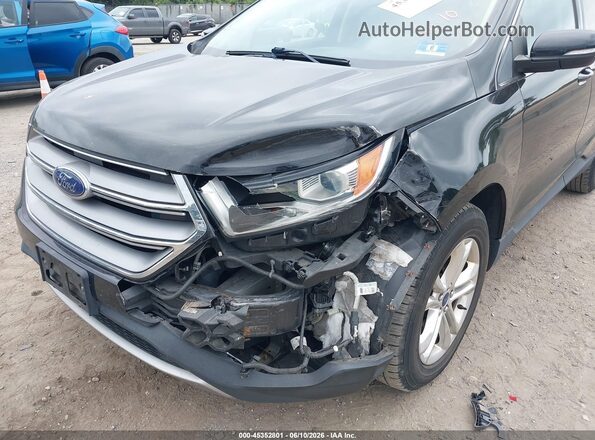 2FMPK4J93GBC16183 2016 FORD EDGE Черный Вид спереди