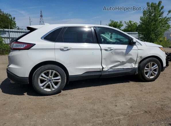 2FMPK4J93GBC22341 2016 FORD EDGE White უკანა მარჯვენა