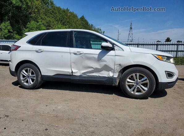 2FMPK4J93GBC22341 2016 FORD EDGE White წინა მარჯვენა