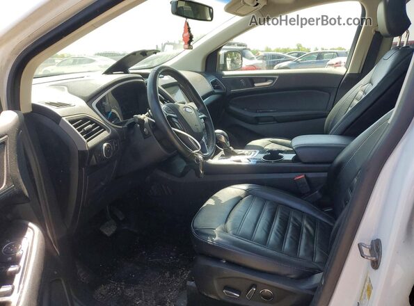 2FMPK4J93GBC22341 2016 FORD EDGE White წინა სალონის ხედი