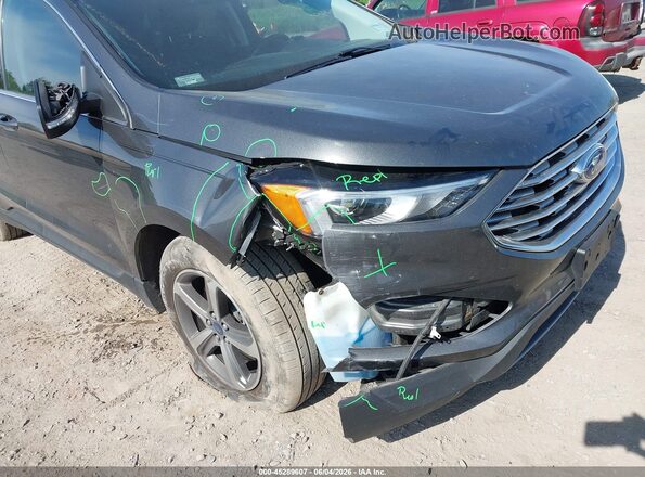 2FMPK4J93KBC42579 2019 FORD EDGE Gray წინა ხედი