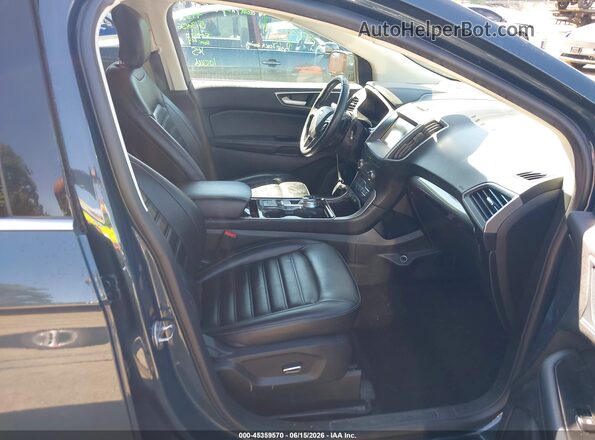 2FMPK4J93KBC71449 2019 FORD EDGE Green Front interior view