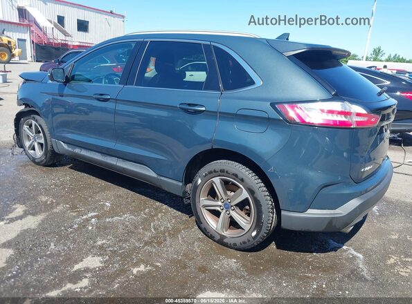 2FMPK4J93KBC71449 2019 FORD EDGE Green Rear left