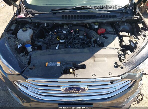 2FMPK4J93KBC71449 2019 FORD EDGE Green Rear view