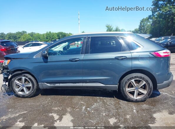 2FMPK4J93KBC71449 2019 FORD EDGE Green 360 interior view