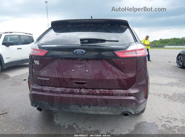 2FMPK4J93LBB14084 2020 FORD EDGE Бордовый 
