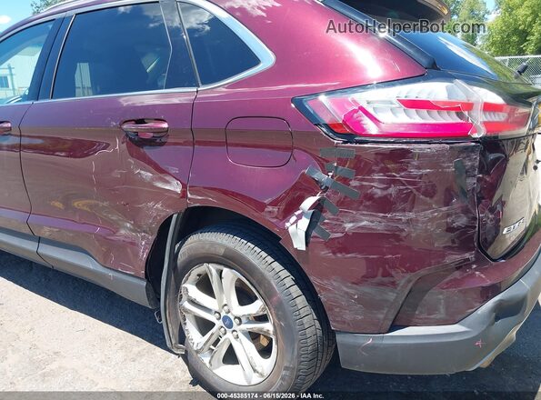 2FMPK4J93LBB25733 2020 FORD EDGE Maroon Vista frontal