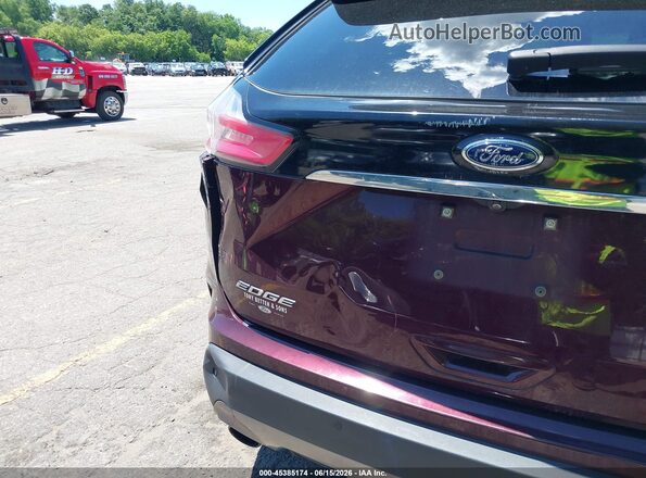 2FMPK4J93LBB25733 2020 FORD EDGE Maroon 