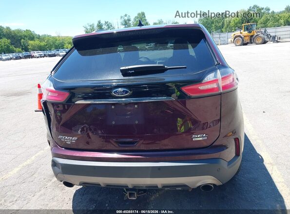 2FMPK4J93LBB25733 2020 FORD EDGE Maroon 