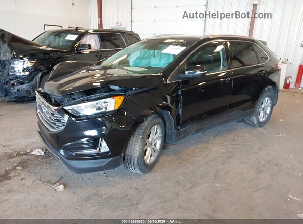 2FMPK4J93LBB28695 2020 FORD EDGE Black Առջևի ձախ երեք քառորդ տեսարան