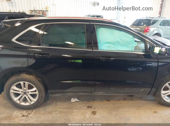 2FMPK4J93LBB28695 2020 FORD EDGE Black Սալոնի հետևի տեսք