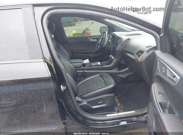 2FMPK4J93MBA02466 2021 FORD EDGE Black Вид салону спереду