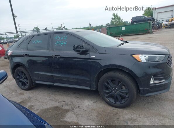 2FMPK4J93MBA02466 2021 FORD EDGE Black Вид задньої частини салону