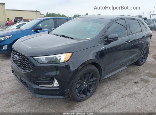2FMPK4J93MBA02466 2021 FORD EDGE Black Передня ліва чверть
