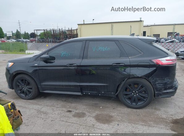 2FMPK4J93MBA02466 2021 FORD EDGE Black Панорамний вид салону 360°