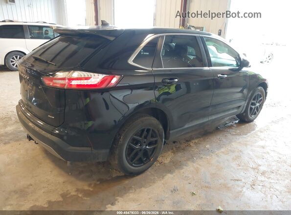 2FMPK4J93MBA47388 2021 FORD EDGE Black Trasero derecho