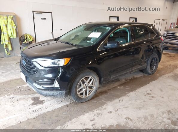 2FMPK4J93MBA47388 2021 FORD EDGE Black Vista tres cuartos delantera izquierda