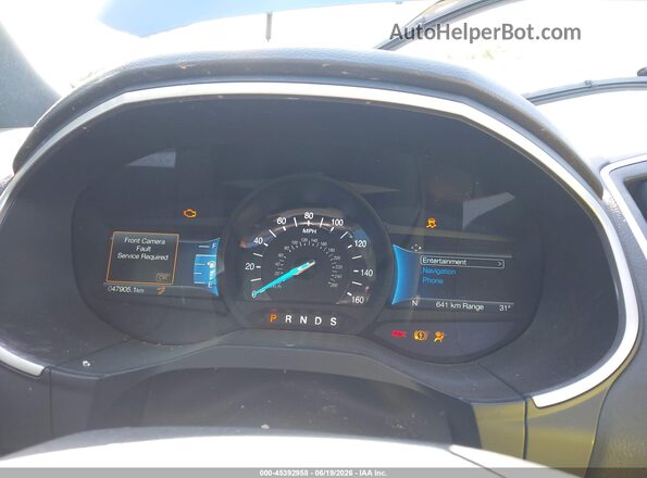 2FMPK4J93MBA48055 2021 FORD EDGE Blue Вид задніх сидінь