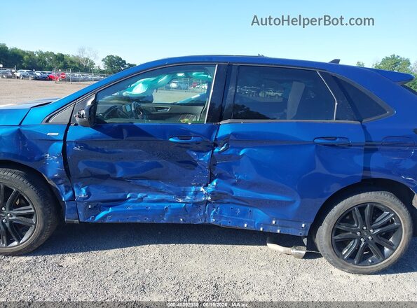 2FMPK4J93MBA48055 2021 FORD EDGE Blue 