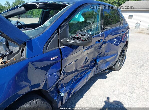 2FMPK4J93MBA48055 2021 FORD EDGE Blue 