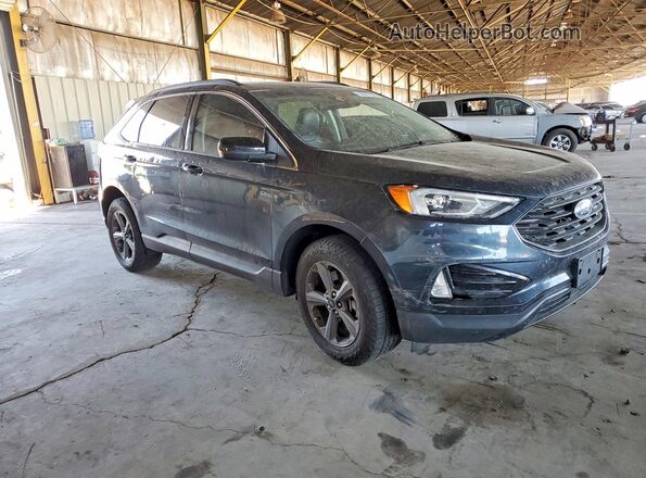 2FMPK4J93NBA12903 2022 FORD EDGE Blue Передня права чверть